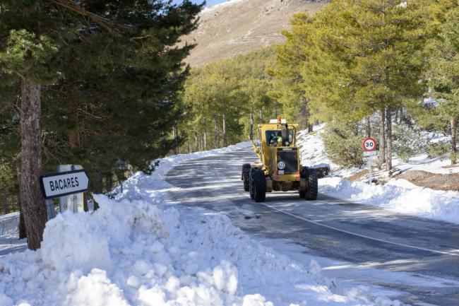 Diputación activa el protocolo invernal para el mantenimiento de la Red Provincial de Carreteras