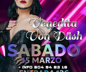 Venedita Von Däsh llega a Almería el 15 de marzo