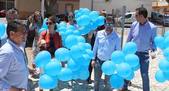 Globos azules para el PP de El Ejido