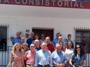 La Villa De Vícar Acogió Al Comité Organizador Del Festival De La Alpujarra De Este Año