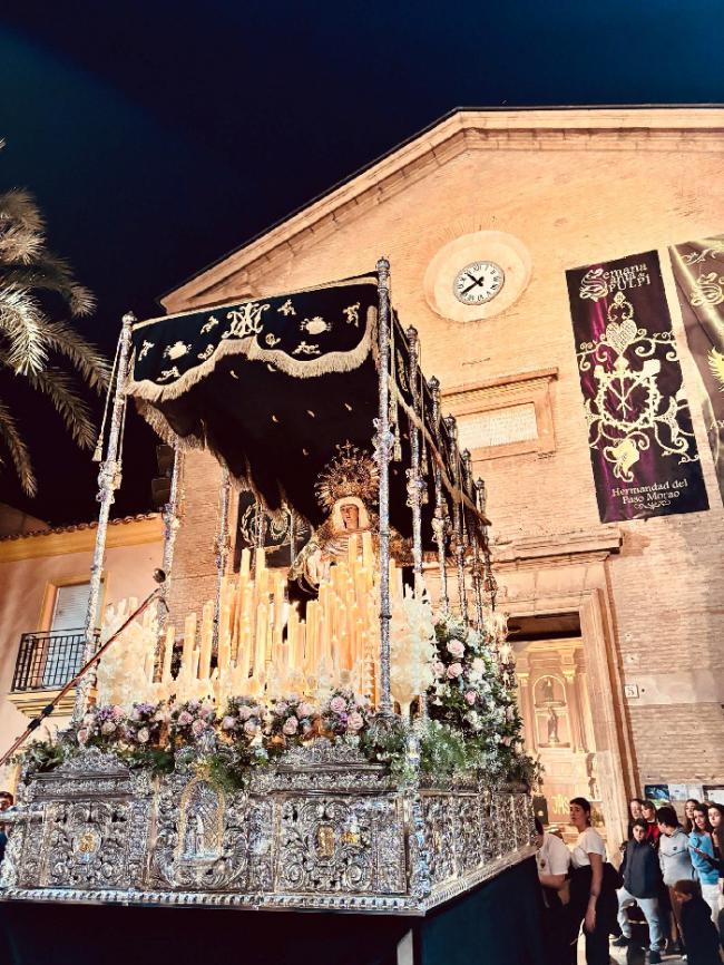 Pulpí celebra los actos de Viernes de Dolores con emotiva procesión