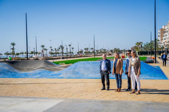 La ejecución del futuro Parque de Las Salinas está a punto de completarse